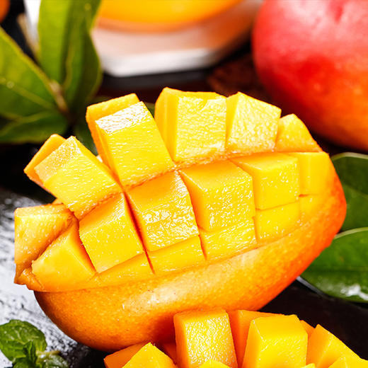 海南贵妃芒现货当季芒果红金龙应季热带水果3/5/9斤整箱贵妃芒果 商品图2