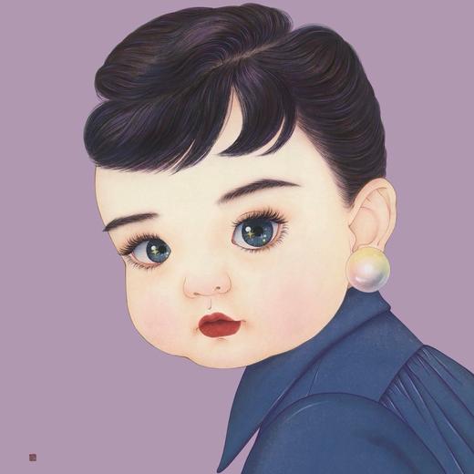 那小先《带珍珠耳环的赫本》版画 商品图0