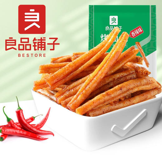 良品铺子烤面筋香辣味200g 商品图0