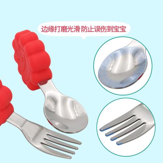 加拿大MARCUS&MARCUS宝宝训练叉勺/吸盘碗套装【马库狮】 商品图9