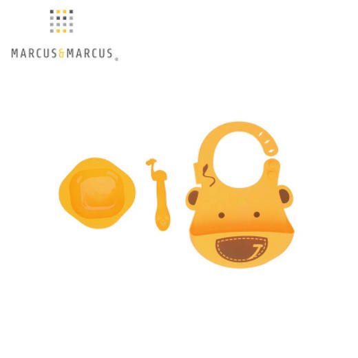 【双十一特价】加拿大MARCUS&MARCUS硅胶餐具三件套/5件套礼盒套装【马库狮】 商品图10