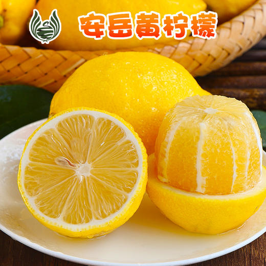 安岳黄柠檬鲜果2/3/5斤大果整箱一件代发包售后 商品图0