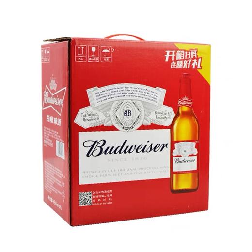 百威 啤酒 460ml*6瓶/箱 商品图0