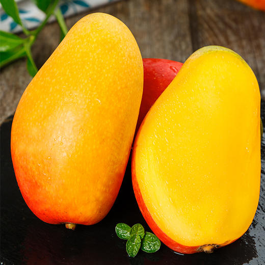 海南贵妃芒现货当季芒果红金龙应季热带水果3/5/9斤整箱贵妃芒果 商品图1