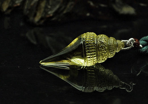 原矿白水晶黄水晶海螺长约6.5cm 海螺晶莹剔透，细腻清晰，宝光四射，打磨精细。 商品图8