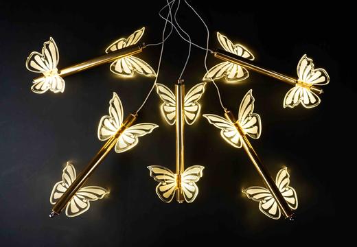 5头直杆蝴蝶吊灯【运费自理】 商品图2