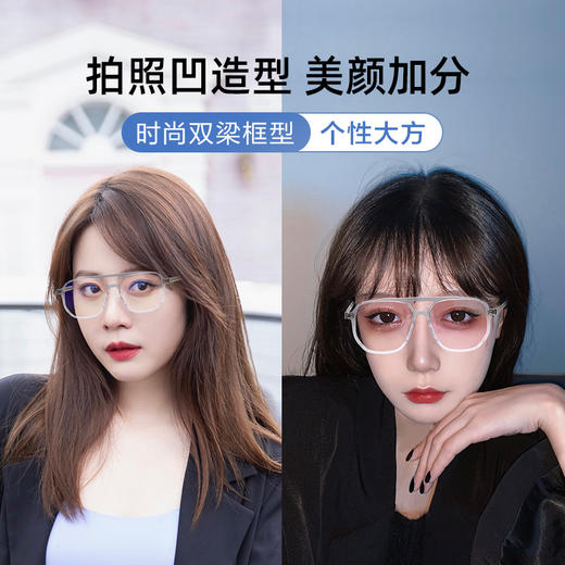 【8.9上新】普莱斯5271 TR双梁 多边形方框 百搭时尚 商品图1