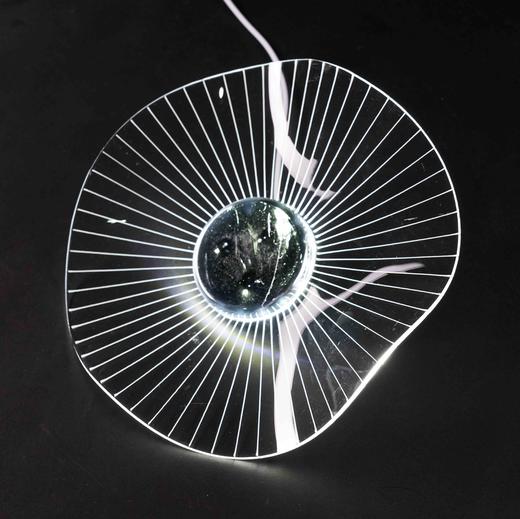 5头拉丝荷叶吊灯【运费自理】 商品图0