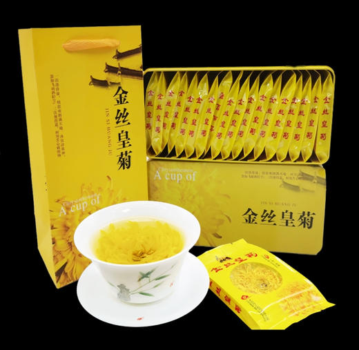 杞冠臻选 | 金丝黄菊 18袋/盒 葆易圣 商品图2