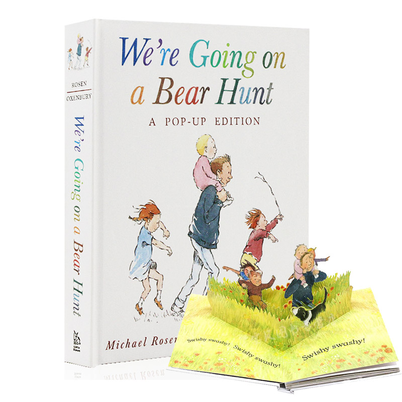 【中商原版】We're Going on a Bear Hunt 我们要去捉狗熊 英文原版3D立体书