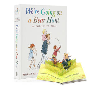 【中商原版】We're Going on a Bear Hunt 我们要去捉狗熊 英文原版3D立体书