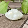 和田玉（羊脂白玉）籽料挂件--财福双得70.75g 商品缩略图7