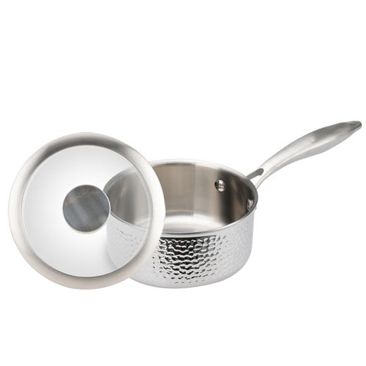 美思工房304不锈钢小奶锅婴儿宝宝辅食锅雪平锅泡面锅小煮锅 商品图0