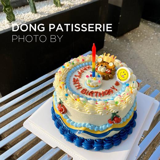 星座系列 狮子座 奶油蛋糕 商品图0