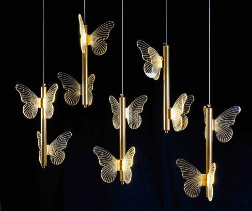 5头直杆蝴蝶吊灯【运费自理】 商品图3