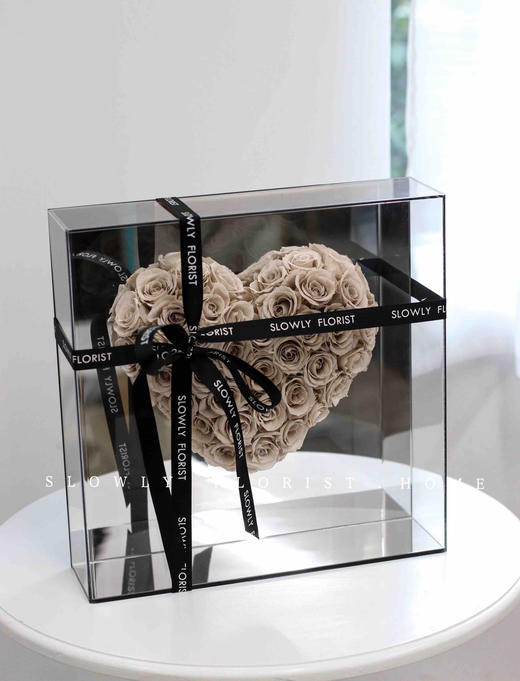 怦然心动52朵玫瑰永生花花盒 商品图9