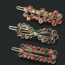 TZW-韩版顶夹发夹镶钻青蛙扣可爱刘海夹成人边夹后脑勺侧夹发 商品图1