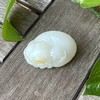 和田玉（羊脂白玉）籽料挂件--抱金猪138.05g 商品缩略图3