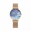 1F【奥尼卡】(AONIKA)手表女欧美表英国女士手表时尚简约玫瑰金钢带镶钻白贝母腕表石英表 蓝色贝母面AL2.28.4.4.5.00 商品缩略图6