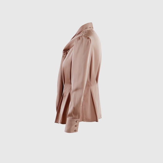 水手飘带领腰收折衬衣 商品图2