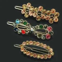 TZW-韩版顶夹发夹镶钻青蛙扣可爱刘海夹成人边夹后脑勺侧夹发 商品图3