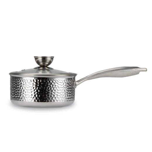 美思工房304不锈钢小奶锅婴儿宝宝辅食锅雪平锅泡面锅小煮锅 商品图1