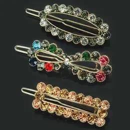 TZW-韩版顶夹发夹镶钻青蛙扣可爱刘海夹成人边夹后脑勺侧夹发 商品图8