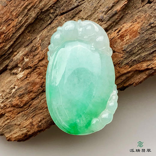 派瑞翡翠 翡翠挂件 冰糯种 绿色 商品图1