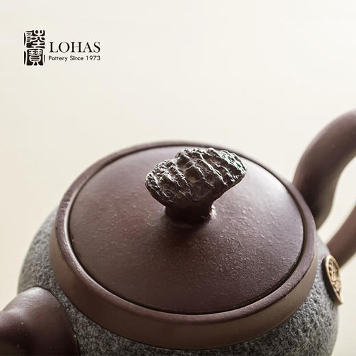 陆宝陶瓷茶具 岩藏观海茶组整套茶礼一壶六杯一茶海礼盒装原矿茶具节日送礼可收藏茶具套组 1壶1公道杯6杯子礼盒装 商品图4