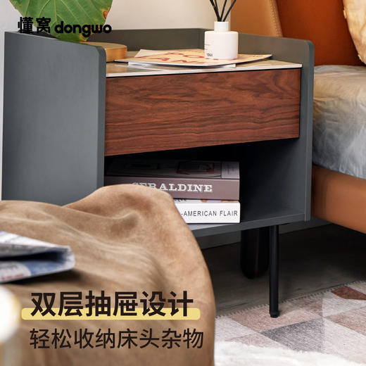 懂窝｜卡尔马 床头柜 Kalmar Bedside Table 商品图4
