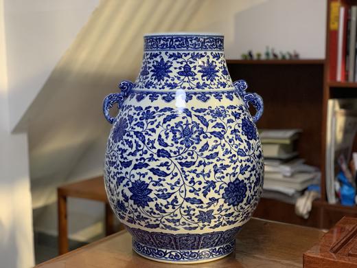 杜芳星：柴窑缠枝莲福筒 商品图0