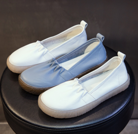 【服饰鞋包】小白鞋女孕妇鞋女牛筋超软底鞋女平底鞋奶奶鞋女
