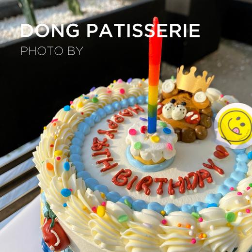 星座系列 狮子座 奶油蛋糕 商品图1