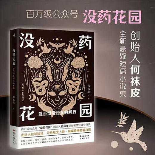 没药花园 爱与恨是相互的解药 何袜皮 著 小说 商品图0