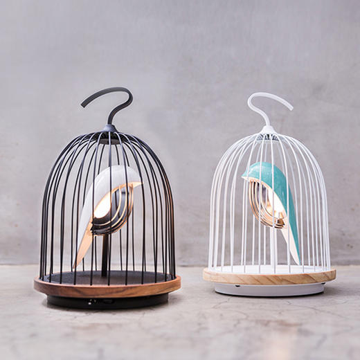 【已下架】DAQICONCEPT JINGOO无线鸟鸣灯蓝牙音响-白眉鸟/青鸟 [福利品] 商品图0