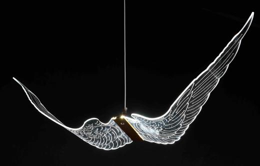 5头亚克力片鸟吊灯【运费自理】 商品图0