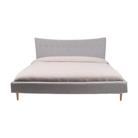 懂窝 |  费兹 Fizzy 布艺双人床 Double Bed