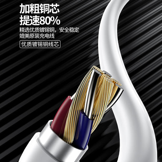 1拖3闪充数据线  安卓智能通用数据线 适用于OPPO VIVO 数据线 商品图2