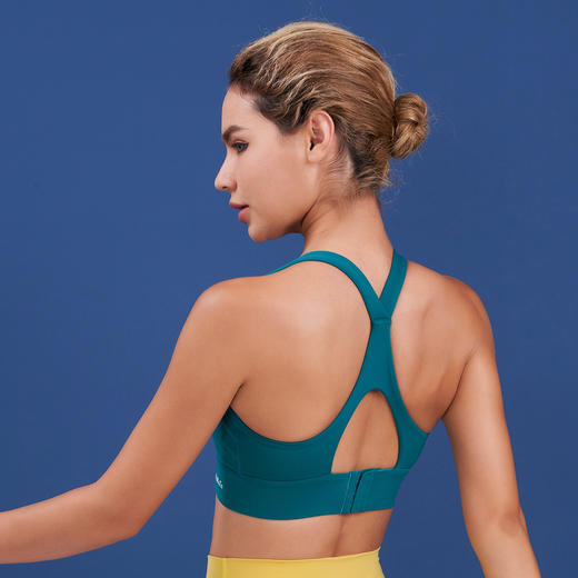 HaWaTa哈瓦塔 新款裸感瑜伽运动内衣女交叉美背跑步搭扣运动文胸 商品图7