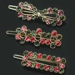 TZW-韩版顶夹发夹镶钻青蛙扣可爱刘海夹成人边夹后脑勺侧夹发 商品图2