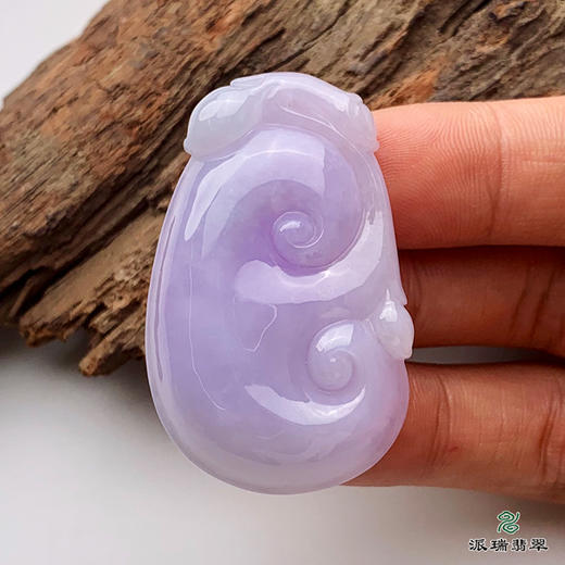 派瑞翡翠 翡翠挂件 冰糯种 绿色 商品图2