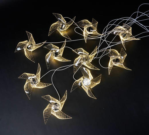 5头拉丝风车吊灯【运费自理】 商品图0