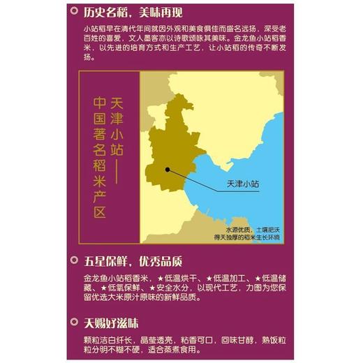金龙鱼小站稻香米5KG厂家批发工厂代发 商品图2