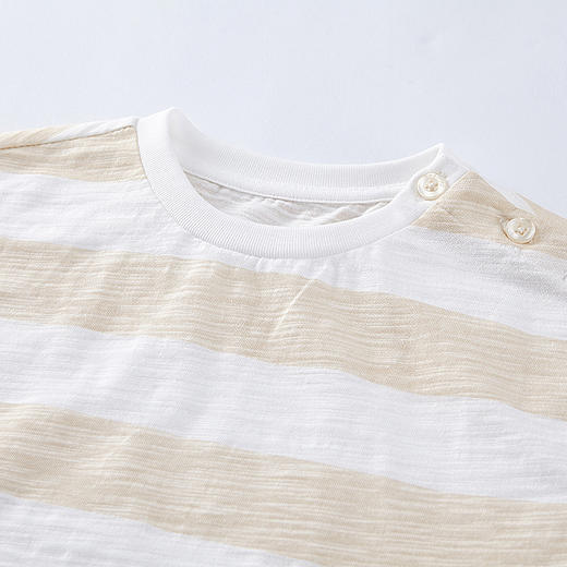 英氏-童衣类（夏）C9英针圆领短套衣 商品图1