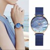 1F【奥尼卡】(AONIKA)手表女欧美表英国女士手表时尚简约玫瑰金钢带镶钻白贝母腕表石英表 蓝色贝母面AL2.28.4.4.5.00 商品缩略图1