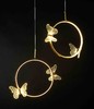 2头圆形蝴蝶吊灯【运费自理】 商品缩略图0