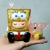 现货 Unbox 魔法小甜甜 金粉海绵宝宝版 搪胶 限定 潮流玩具 商品缩略图3