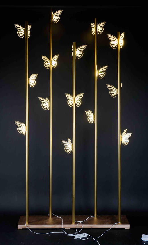 直杆蝴蝶屏风【运费自理】 商品图0