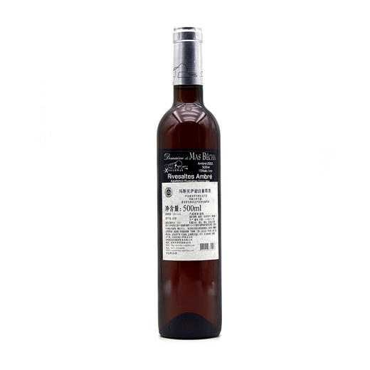 玛斯贝萨甜白葡萄酒 Rivesaltes Ambre Excellence du Mas Becha 500ml 商品图1