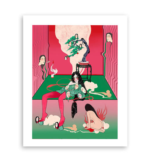 捏泥巴巴丨无题 A3插画 商品图0